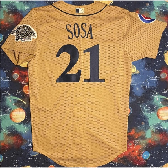 Rare Vintage Majestic 2002 MLB All Star Game Chicago Cubs Sammy Sosa Jersey. - Picture 2 of 6